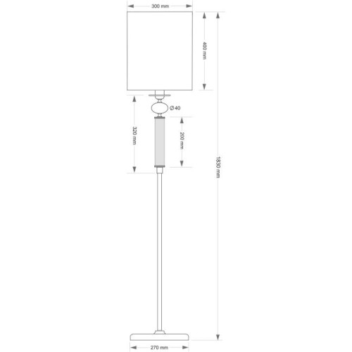 Напольный светильник KUTEK LEA LEA-LS-1(P/A), купить в Минске по самой низкой цене