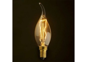 Лампа накаливания E14 60W прозрачная 3560-TW