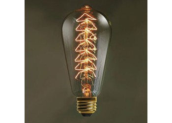 Лампа накаливания E27 40W прозрачная 6440-S