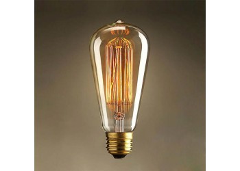 Лампа накаливания E27 40W прозрачная 6440-SC