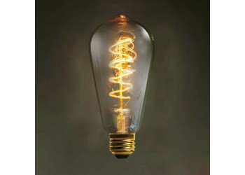 Лампа накаливания E27 60W прозрачная 6460-CT