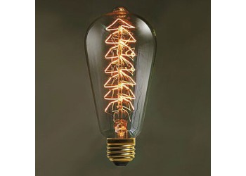 Лампа накаливания E27 60W прозрачная 6460-S