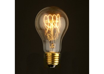 Лампа накаливания E27 40W прозрачная 7540-T