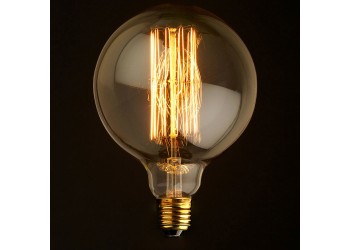 Лампа накаливания E27 60W прозрачная G12560