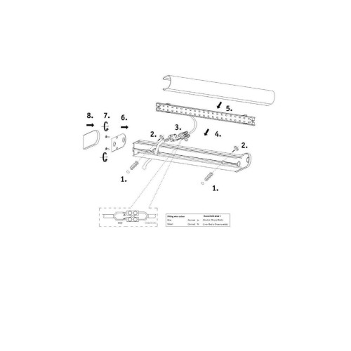 Мебельный светодиодный светильник Lucide Jasper 04205/09/12, купить в Минске по самой низкой цене