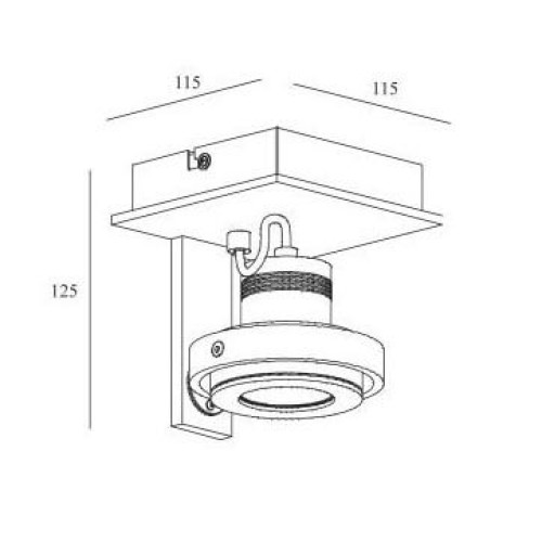 Спот Lucide Landa II 17906/06/12, купить в Минске по самой низкой цене