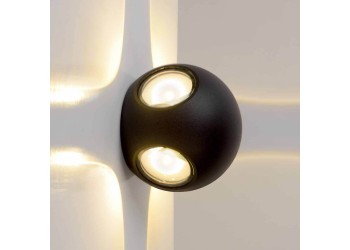 Уличный настенный светодиодный светильник Lucide Yupla 27880/08/30