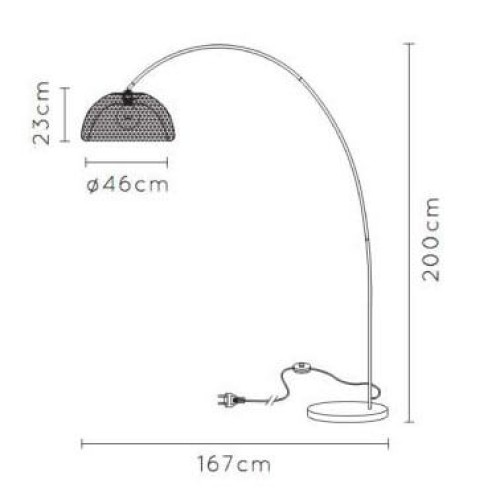 Торшер Lucide Mesh 30773/01/30, купить в Минске по самой низкой цене