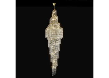 Каскадная люстра Newport 8246/C gold new М0068226