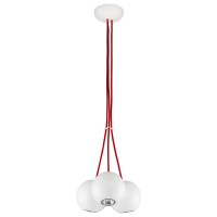Подвесной светильник Nowodvorski BUBBLE WHITE-RED III zwis 6025