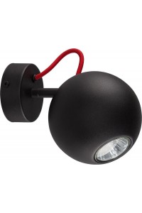 Настенный светильник Nowodvorski BUBBLE BLACK-RED I kinkiet B 6153