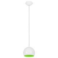 Подвесной светильник Nowodvorski BALL WHITE-GREEN FLUO I zwis 6472