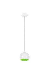 Подвесной светильник Nowodvorski BALL WHITE-GREEN FLUO I zwis 6472