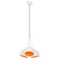 Подвесной светильник Nowodvorski BALL WHITE-ORANGE FLUO III zwis 6581