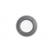 Настенный светильник Ideallux LETI ROUND FI1 GRIGIO 096568