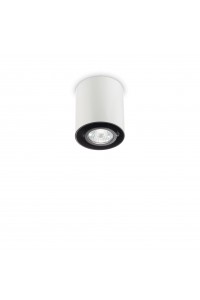 Точечный светильник Ideallux MOOD PL1 SMALL ROUND BIANCO 140841