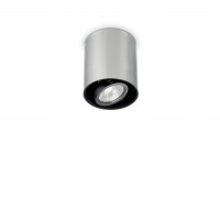 Точечный светильник Ideallux MOOD PL1 SMALL ROUND ALLUMINIO 140865