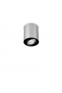 Точечный светильник Ideallux MOOD PL1 SMALL ROUND ALLUMINIO 140865