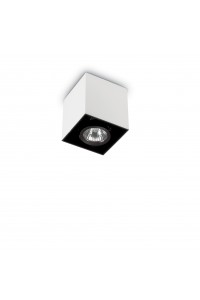 Точечный светильник Ideallux MOOD PL1 SMALL SQUARE BIANCO 140902