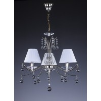 Люстра Artglass CHANTAL III. NICKEL CE - 8006 + CH 024