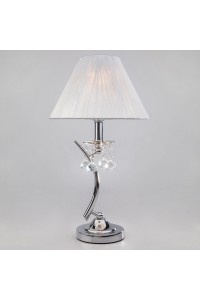 Настольная лампа Eurosvet 1087/1 хром/серебристый Strotskis