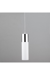 Подвесной светильник Eurosvet 50135/1 LED хром/белый