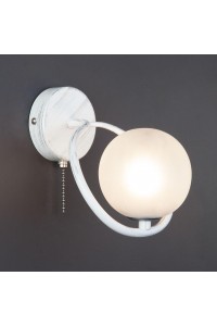 Настенный светильник Eurosvet 70089/1 белый с серебром