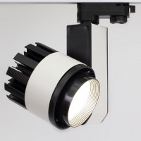Светодиодный светильник трековый GDD-145-20WB-4L (220V, 20W, черно-белый корпус, трехфазный) 63068