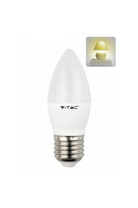 Светодиодная лампа V-TAC 5,5 ВТ, 470LM, свеча, Е27, 2700К