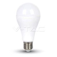 Светодиодная лампа V-TAC 15 ВТ, 1500LM, А65, Е27, 3000К