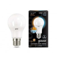Светодиодная лампа Gauss LED A60-dim E27 11W 960lm 3000К Диммируемая 1/10/50