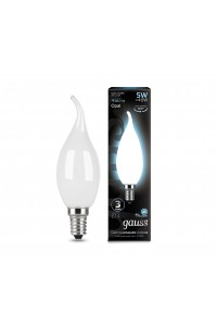 Светодиодная лампа Gauss LED Filament СА37 OPAL E14 5W 450lm 4100К 1/10/50