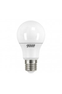 Светодиодная лампа Gauss LED Elementary A60 7W E27 520lm 2700K 1/10/100 акция
