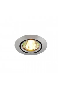 Встраиваемый светильник Elektrostandard 5106 MR16 SL/BK серебро/черный 4690389009099