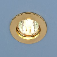 Встраиваемый светильник Elektrostandard 863 MR16 GD золото 4690389055539