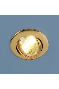 Встраиваемый светильник Elektrostandard 104S MR16 GD золото 4690389060267