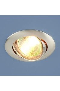 Встраиваемый светильник Elektrostandard 104S MR16 SS сатин серебро 4690389060281