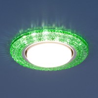 Встраиваемый светильник Elektrostandard 3030 GX53 GR зеленый 4690389083327