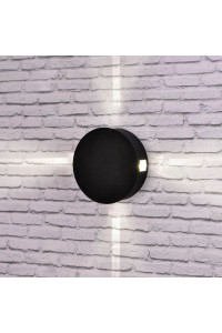 Уличный настенный светодиодный светильник Elektrostandard 1545 Techno LED Beam черный 4690389121654