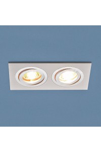 Встраиваемый светильник Elektrostandard 1051/2 WH белый 4690389083686