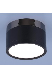 Потолочный светодиодный светильник Elektrostandard DLR029 10W 4200K черный матовый 4690389122019
