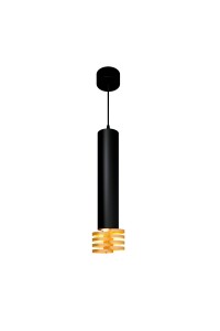 Подвесной светильник Elektrostandard DLN103 GU10 черный/золото 4690389148811