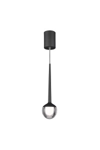 Подвесной светодиодный светильник Elektrostandard DLS028 6W 4200K черный 4690389149023