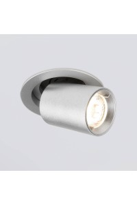 Встраиваемый светодиодный спот Elektrostandard 9917 LED 10W 4200K серебро 4690389161742