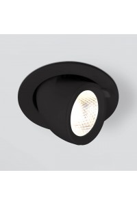 Встраиваемый светодиодный светильник Elektrostandard 9918 LED 9W 4200K черный 4690389162428