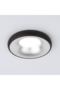 Встраиваемый светильник Elektrostandard 118 MR16 серебро/черный 4690389168949