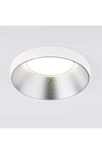 Встраиваемый светильник Elektrostandard 112 MR16 серебро/белый 4690389169021