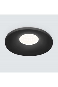 Встраиваемый светодиодный светильник Elektrostandard 15270/LED черный 4690389175725