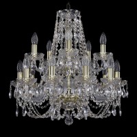 Подвесная люстра Bohemia Ivele 1406/10+5/195/2d/G