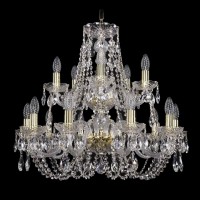 Подвесная люстра Bohemia Ivele 1406/10+5/240/2d/G